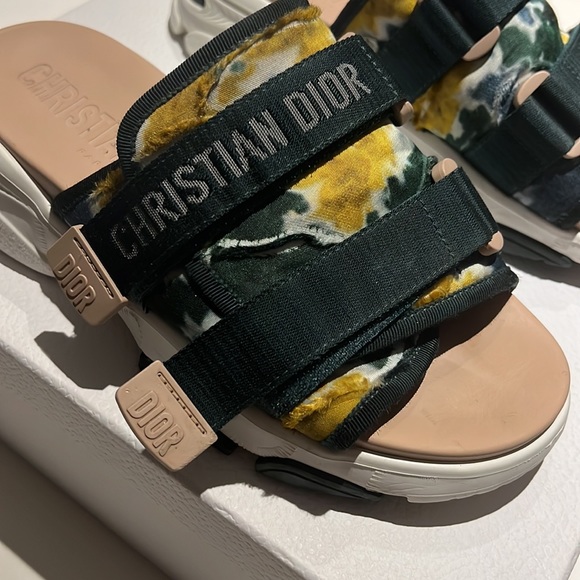 Christian Dior D-Wander color Camouflage Tie Cypress Green size: 38 - Picture 9 of 10